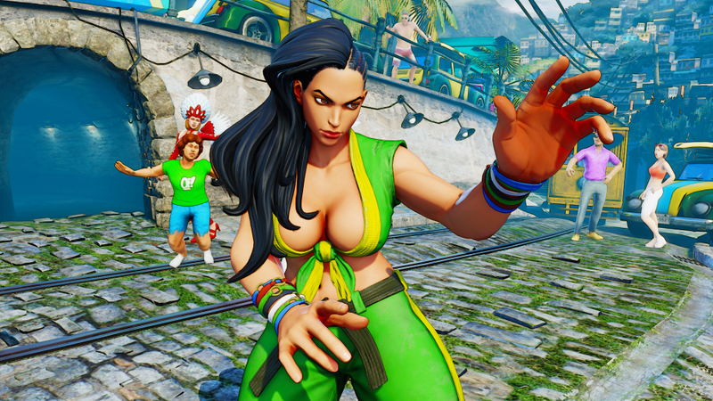 Illustration for article titled Street Fighter V, Turned Into Nightmare Fuel